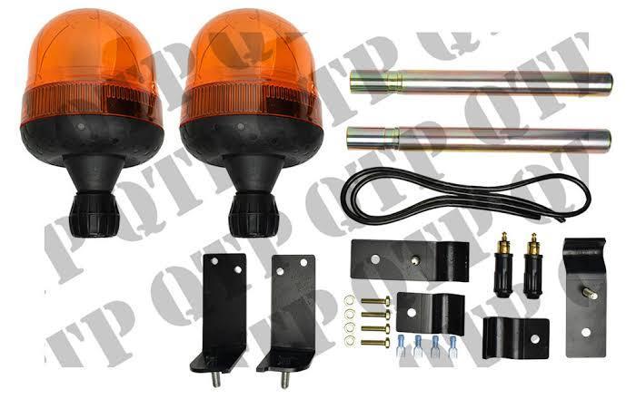 Torreta o baliza ámbar en camión